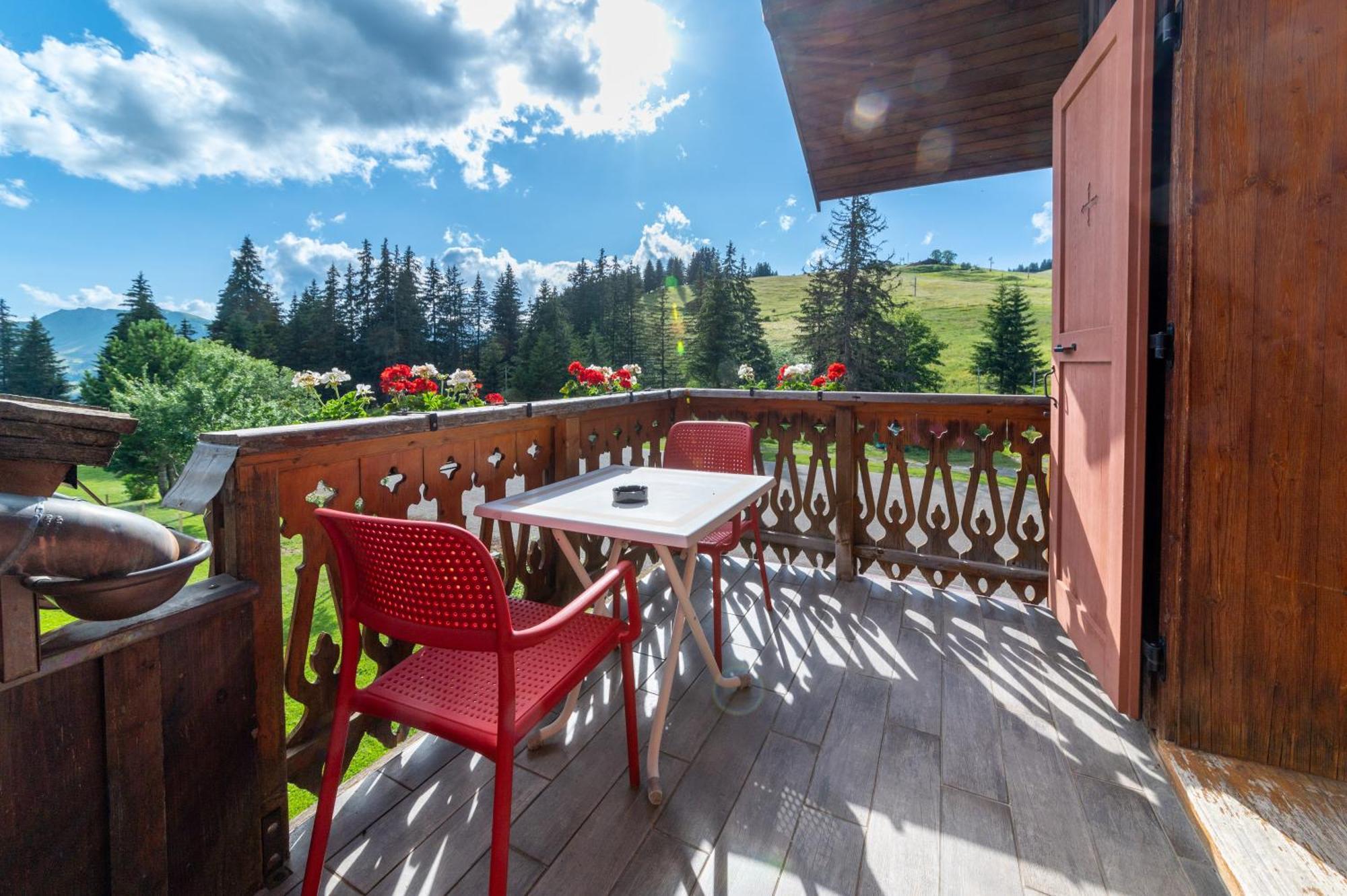 Hotel La Vieille Ferme Manigod Exterior foto